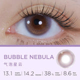Moody Bubble Nebula 1 Day, 10pcs ;14.2mm