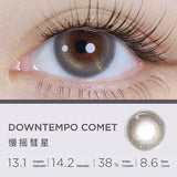 Moody Downtempo Comet 1 Day, 10pcs ;14.2mm
