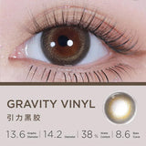 Moody Gravity Vinyl 1 Day, 10pcs ;14.2mm