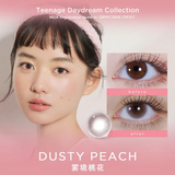 Moody Dusty Peach 1 Day, 10pcs ; 14.1mm