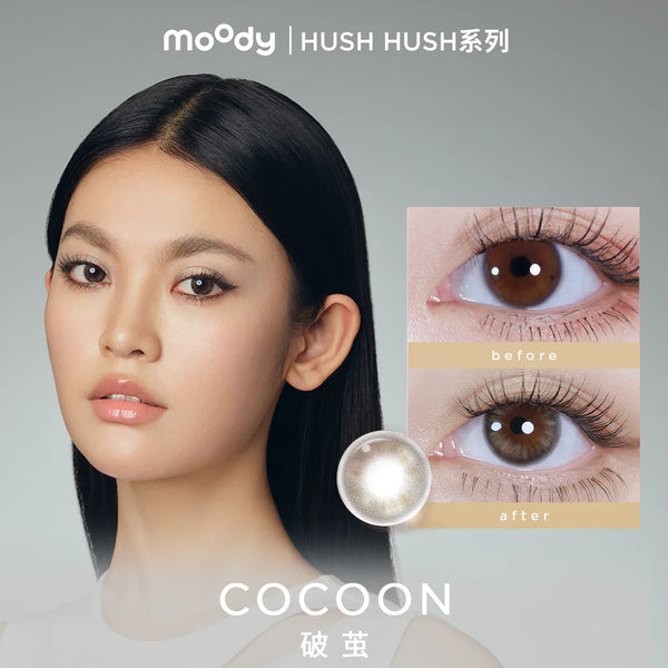 Moody Cocoon 1 Day, 10pcs ;14.2mm