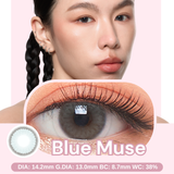 Chapters Blue Muse 14.2mm, 1 Month 2Pcs
