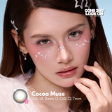CONS [Weighted] Cocoa Muse 14.2mm, 1 Month 2Pcs