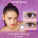 [Preorder] CONS x Moody Diving Shell 1 Month, 2pcs ; 14.2mm
