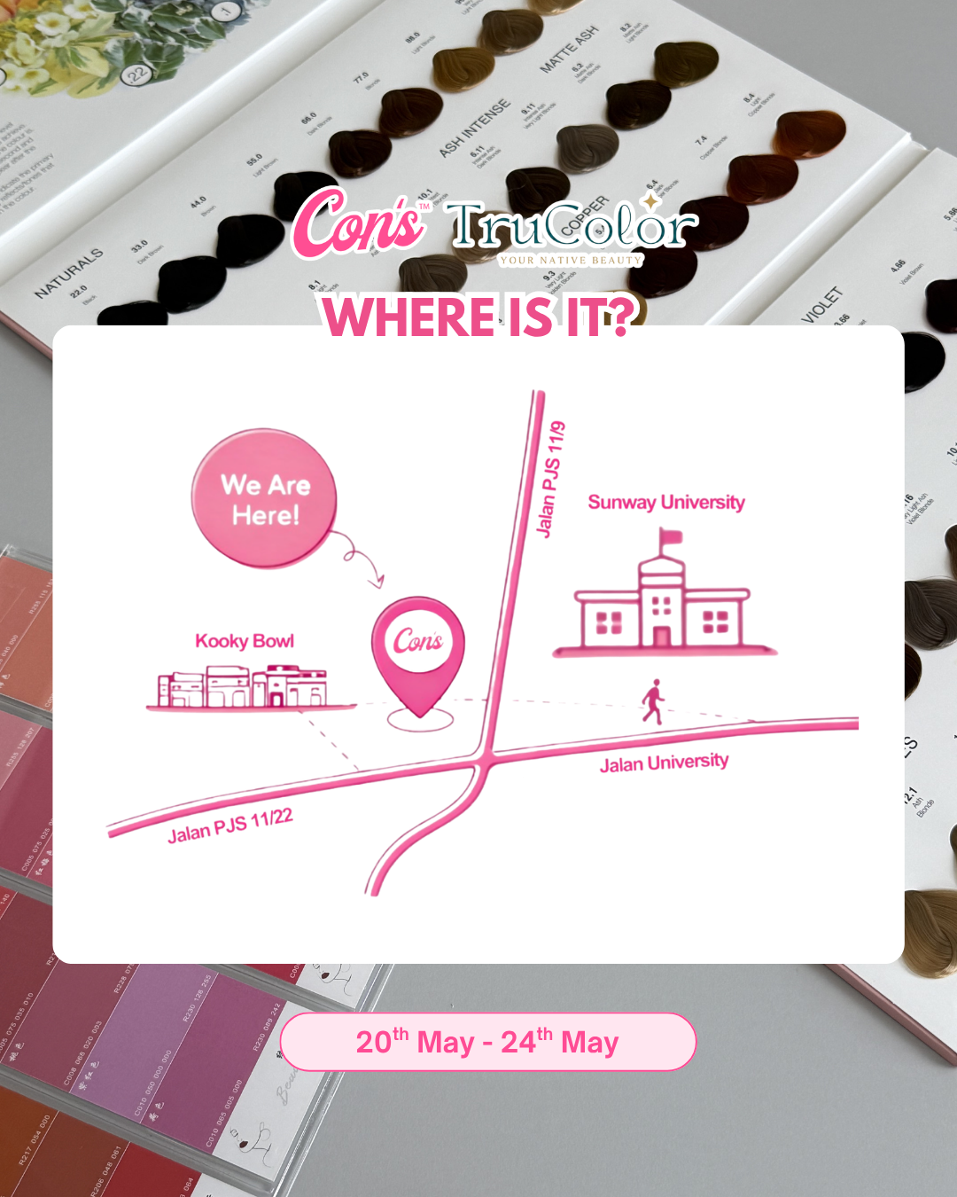 CONSMY personalised eye styling consultation — Korean colour analysis matched to your skin tone and makeup style