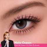 [GLADISH B1F1] Gloria Halo Ocean 14.2mm, 3 Month 2 Pcs