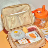 GWP Moody Denim Bag / Pouch Bag / Heart Shape Fluffy Bag