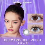 [Preorder] CONS x Moody Electric Jelly Fish 1 Month, 2pcs ; 14.2mm
