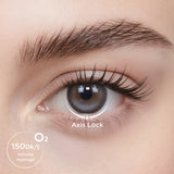 [Moody Weighted] Blue Linen, 14.2mm (1 Day)