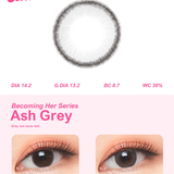Chapters Ash Grey 14.2mm, 1 Month 2Pcs