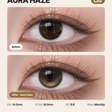 CONS [Weighted] Aura Haze 14.5mm, 1 Month 2Pcs
