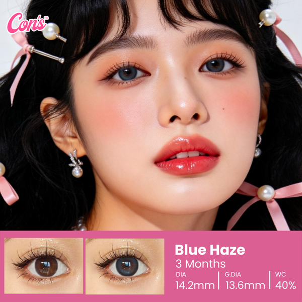 Gloria Blue haze 14.2mm, 3 Month 2Pcs