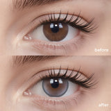 Moody Mirror Gray 1 Day, 10pcs ;14.2mm