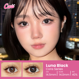 Gloria Luna Black 14.5mm, 3 Month 2 Pcs