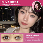CONS x MIZZIE Buy 1 Free 1 — Gloria Candle Brown