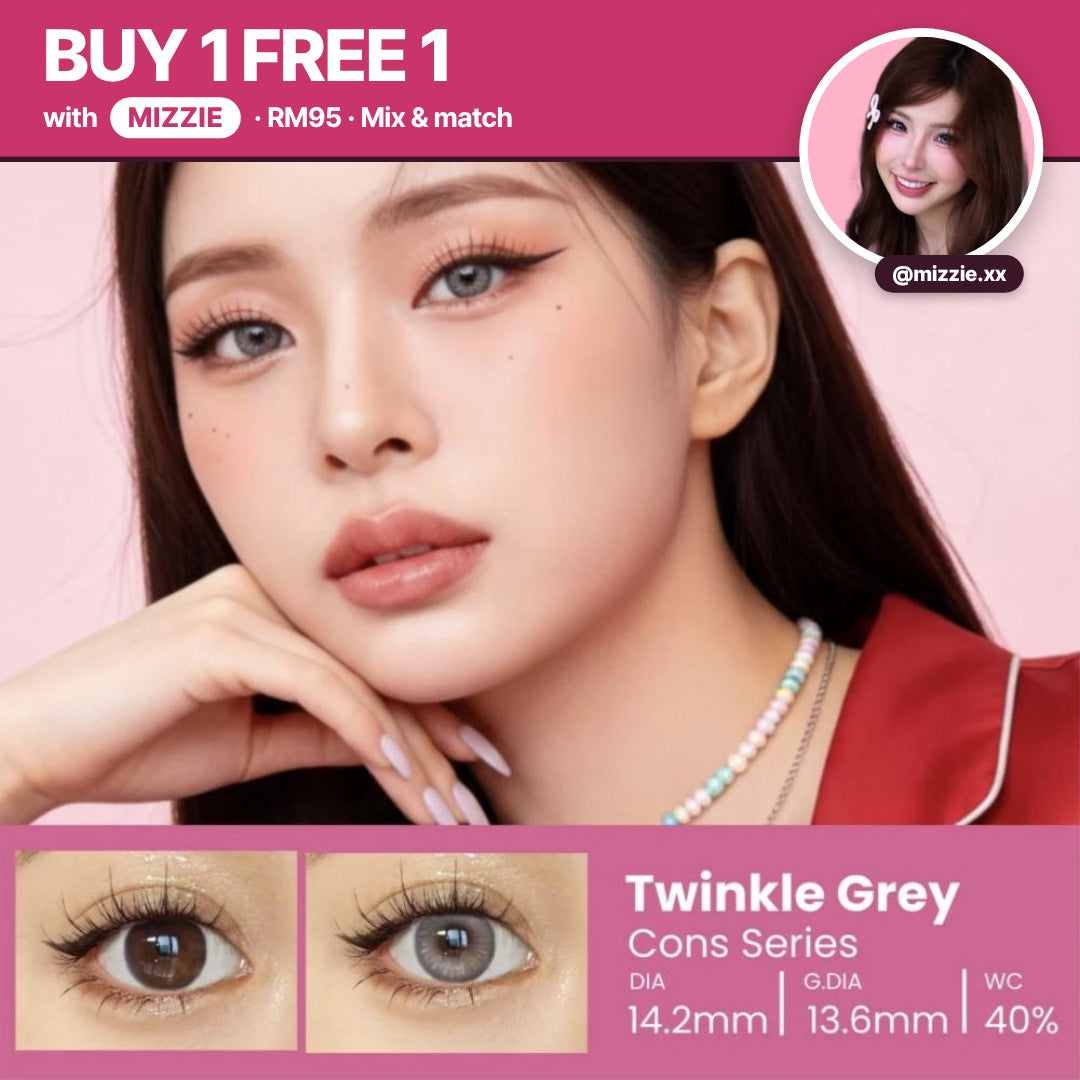 CONS x MIZZIE Buy 1 Free 1 — Gloria Twinkle Grey