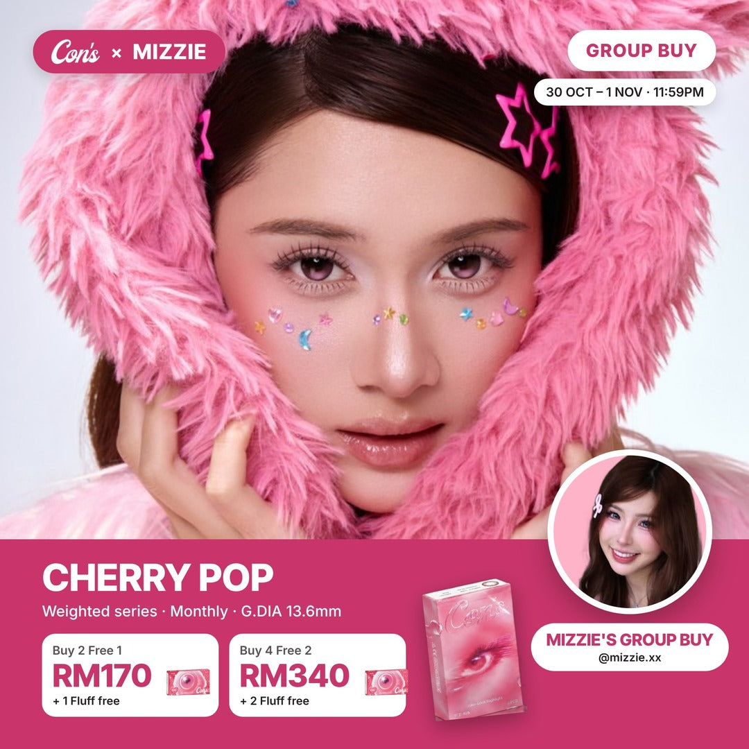 CONS x MIZZIE Group Buy — Cherry Pop
