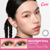 Chapters Moonlight Grey 14.5mm, 1 Month 2Pcs