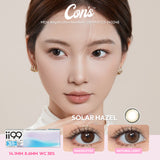 ii99 Solar Hazel 1 Day, 10pcs