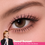 [GLADISH B1F1] Chapters Seoul Sunset 14.2mm, 1 Month 2Pcs