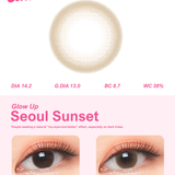Chapters Seoul Sunset 14.2mm, 1 Month 2Pcs