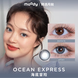 [Preorder] CONS x Moody Ocean Express 1 Month, 2pcs ; 14.1mm