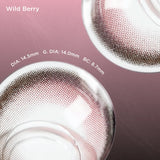 [Moody Weighted] Wild Berry 14.5mm (1 Day)