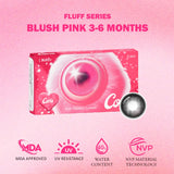 Fluff Blush Pink 3-6 Months