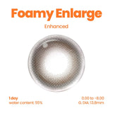Moody Foamy Enlarge 1 Day, 10pcs ;14.5mm