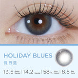CONS x Moody Holiday Blues 1 Month ; 14.2mm