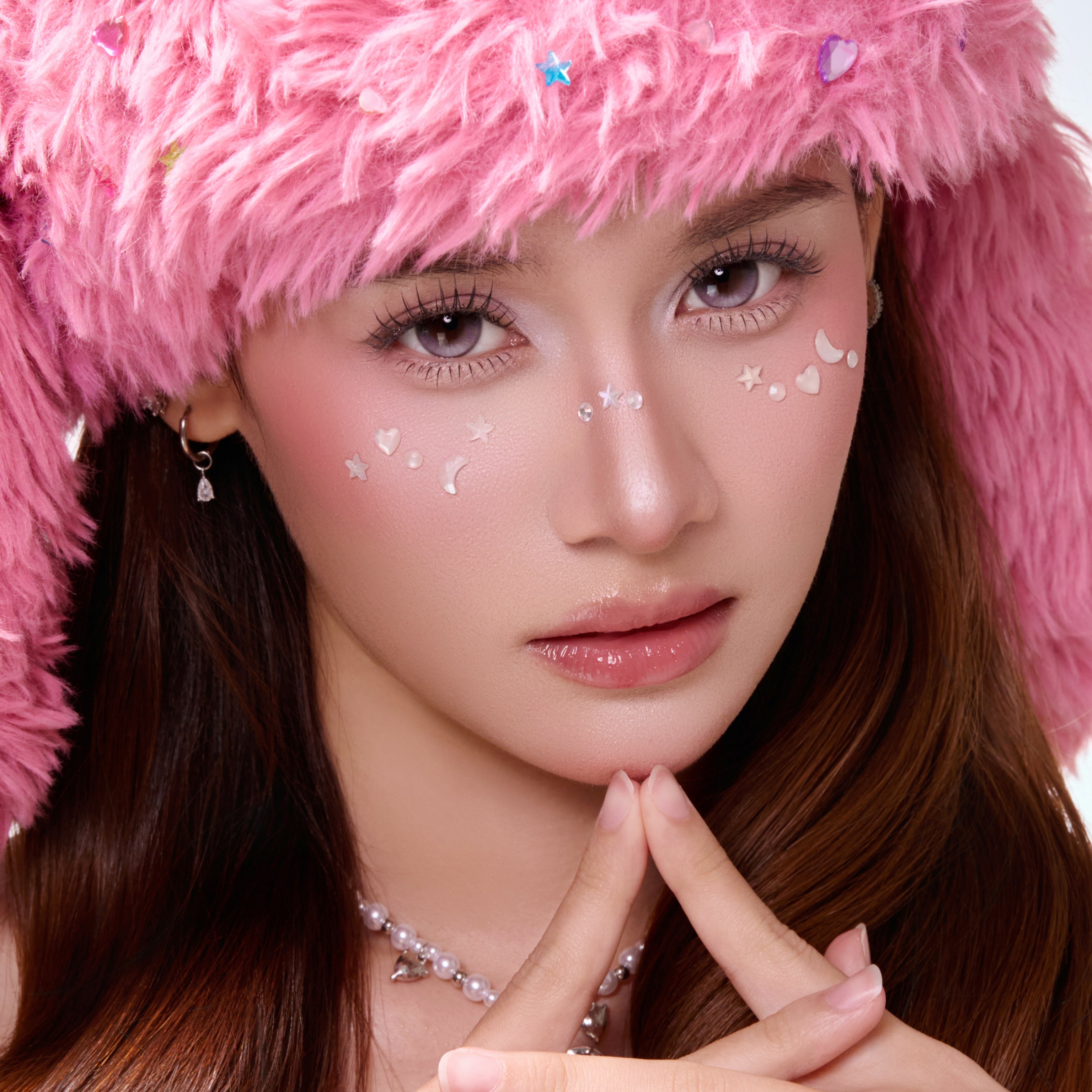 GLADISH x CONS [Weighted] Milky Galaxy 14.5mm, 1 Month 2Pcs