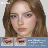 [Moody Weighted] Moonstone, 13.8mm (1 Day)
