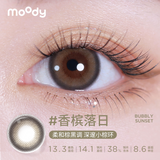 [Preorder] CONS x Moody Bubbly Sunset, 1 Day, 10pcs, 14.1mm