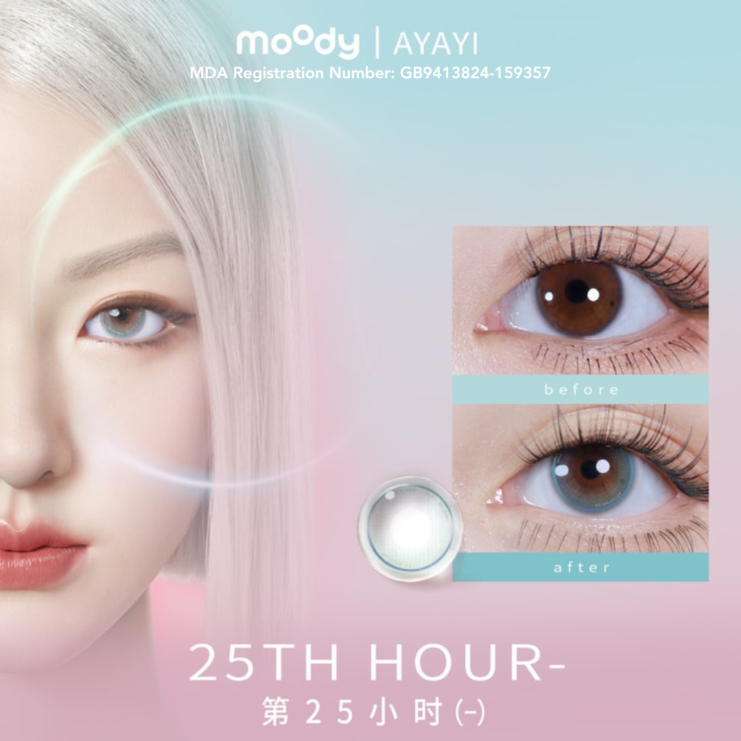 Soft contact lens for daily wear, ideal for sensitive eyes, available in Malaysia."